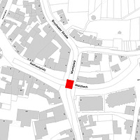 Flurkarte 2006 (LV-BW und LAD) / Tulla-Brücke in 76356 Weingarten, Weingarten (Baden) Flurkarte 2006 (LV-BW und LAD) / Tulla-Brücke in 76356 Weingarten, Weingarten (Baden)