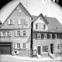 Photogrammetrische Aufnahme
Schieringerstrasse 4 und 2, 1977 / Fassadenabwicklung in 74321 Bietigheim-Bissingen