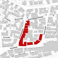 Flurkarte 2006 (Vorlage LV-BW und LAD) / Fassadenabwicklung in 74321 Bietigheim-Bissingen Flurkarte 2006 (Vorlage LV-BW und LAD) / Fassadenabwicklung in 74321 Bietigheim-Bissingen