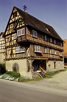 Bammental-Reilsheim, Alte Steigstraße 4, Ansicht von Norden / Fachwerkhaus in 69245 Bammental-Reilsheim Bammental-Reilsheim, Alte Steigstraße 4, Ansicht von Norden / Fachwerkhaus in 69245 Bammental-Reilsheim