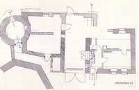 Bruchsal-Heidelsheim, Zehntgasse 17, Törlesturm, Grundriss Bestand / Törlesturm in 76646 Bruchsal-Heidelsheim Bruchsal-Heidelsheim, Zehntgasse 17, Törlesturm, Grundriss Bestand / Törlesturm in 76646 Bruchsal-Heidelsheim