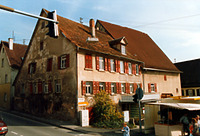 Eutingen im Gäu, Marktstraße 1-5, Ansicht Marktstraße / Fachwerkhaus in 72184 Eutingen im Gäu