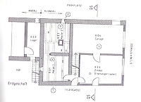 Eisingen, Steiner Straße 5, Grundriss Erdgeschoss / Wohn- und Geschäftshaus in 75239 Eisingen