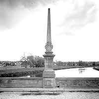 Ausschnitt photogrammetrische Aufnahme
Ansicht Süd, 1977 / Ulrichsbrücke in 73257 Köngen