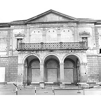 Ausschnitt photogrammetrische Aufnahme
Ansicht Südost, 1977 / Wilhelmatheater in 70376 Stuttgart, Bad Cannstatt Ausschnitt photogrammetrische Aufnahme
Ansicht Südost, 1977 / Wilhelmatheater in 70376 Stuttgart, Bad Cannstatt