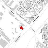 Flurkarte 2006 (Vorlage LV-BW und LAD) / Wilhelmatheater in 70376 Stuttgart, Bad Cannstatt Flurkarte 2006 (Vorlage LV-BW und LAD) / Wilhelmatheater in 70376 Stuttgart, Bad Cannstatt