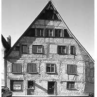 Aufnahme von Süd, 1977 / Ehem. Stegbad in 89073 Ulm