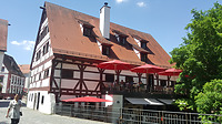 Südostansicht / Ehem. Stegbad in 89073 Ulm (30.05.2018 - Christin Aghegian-Rampf)