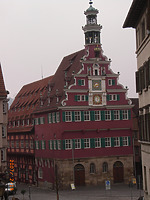 Nordansicht mit Renaissance-Giebel von Heinrich Schickhardt (2007) / Altes Rathaus (urspr. Brot- und Steuerhaus) in 73728 Esslingen am Neckar