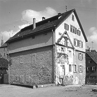 Aufnahme von Süd, 1977 / Priesterseminar in 72108 Rottenburg am Neckar Aufnahme von Süd, 1977 / Priesterseminar in 72108 Rottenburg am Neckar