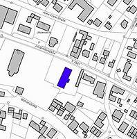 Lageplan 2007 (Vorlage LV-BW) / Kath. Pfarrhaus in 79423 Heitersheim Lageplan 2007 (Vorlage LV-BW) / Kath. Pfarrhaus in 79423 Heitersheim