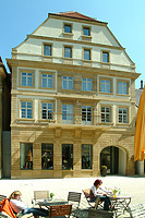 Westfassade. / ehemaliges Gasthaus "Rose" in 74172 Neckarsulm (07.05.2009 - Michael Hermann)