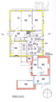 Haßmersheim, Keltergasse 12, Befundplan Erdgeschoss / Wohnhaus in 74855 Haßmersheim