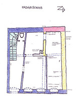 Heidelberg, Kleine Mantelgasse 24, Bauphasenplan Erdgeschoss / Europahaus IV in 69117 Heidelberg, Altstadt