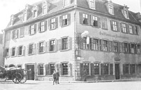 Aufnahme aus den 1920er oder 1930er Jahren (StadtA SHA FS 03530) / Gasthaus Dreikönig, Primärkatasternr. 768 in 74523 Schwäbisch Hall