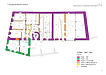 Bauphasenplan Erdgechoss / Zehnthaus  in 74388 Talheim (30.07.2005 - strebewerk. Riegler Läpple Partnerschaft, 2005)