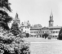 Aufnahme von 1952 (www.bildindex.de) / Schloss Weinheim, Kellergeschoss in 69469 Weinheim