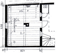 Heidelberg, Semmelsgasse 9, Hinterhaus, Grundriss Erdgeschoss / Hinterhaus in 69117 Heidelberg, Altstadt