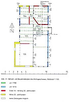 Bauphasenplan Erdgeschoss / Wohnhaus mit Scheune in 72160 Horb am Neckar, Untertalheim