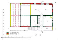 Bauphasenplan Obergeschoss / Quereinhaus (abgegangen) in 72160 Horb am Neckar, Grünmettstetten
