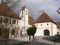 Ansicht von Westen (2009). / Ehem. Zehntscheuer in 72160 Bildechingen Ansicht von Westen (2009). / Ehem. Zehntscheuer in 72160 Bildechingen