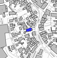Lageplan (Vorlage LV-BW) / Wohnhaus in 72555 Metzingen