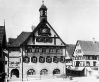 Altes Rathaus nach dem Umbau von 1913. 1928. / Altes Rathaus in 72555 Metzingen