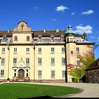 Westansicht des Hauptgebäudes / Neues Schloss, Sachgesamtheit in 76530 Baden-Baden,  keine genauere Zuordnung