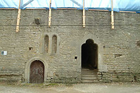 Burg Brauneck, sog. Kapellenbau, Nordfassade. / sog. Kapellenbau in 97993 Creglingen, Brauneck Burg Brauneck, sog. Kapellenbau, Nordfassade. / sog. Kapellenbau in 97993 Creglingen, Brauneck