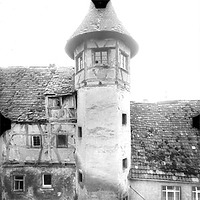 Photogrammetrische Aufnahme
Ausschnitt Ansicht Nord, 1979 / Schlösschen in 97922 Lauda-Königshofen/Sachsenflur