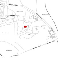 Flurkarte 2006 (Vorlage LV-BW und LAD) / Villa in 76227 Karlsruhe-Durlach Flurkarte 2006 (Vorlage LV-BW und LAD) / Villa in 76227 Karlsruhe-Durlach