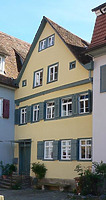 Bild von 2007. Foto: Dietmar Hencke (StadtA SHA Server Häuserlexikon) / Wohnhaus in 74523 Schwäbisch Hall