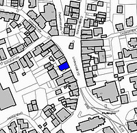 Ausschnitt Liegenschaftskataster / Wohn- und Geschäftshaus in 72793 Pfullingen Ausschnitt Liegenschaftskataster / Wohn- und Geschäftshaus in 72793 Pfullingen