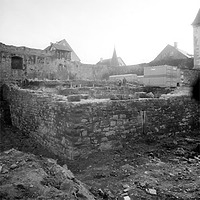 Photogrammetrische Aufnahme der Grabung
Ansicht von West, 1983 / Ehem. Schloss in 71672 Marbach, Marbach am Neckar