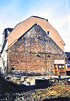 Sachsenheim, Äußerer Schlosshof 3, Blick auf Grabenstraße 7 (von Osten), nach Abbruch des Gebäudes / Ehem. Vorburg (Bereich) in 74343 Sachsenheim, Großsachsenheim