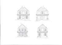 Ansichten, Bauaufnahme / Pavillon 11 in 70179 Stuttgart, Solitude Ansichten, Bauaufnahme / Pavillon 11 in 70179 Stuttgart, Solitude