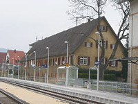 Ansicht des Langen Hauses von Südosten (2005) / Langes Haus in 89551 Königsbronn Ansicht des Langen Hauses von Südosten (2005) / Langes Haus in 89551 Königsbronn