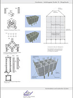 Schematafel zum statischen System des Silogebäudes / Silogebäude in 74582 Gerabronn Schematafel zum statischen System des Silogebäudes / Silogebäude in 74582 Gerabronn