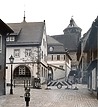 Ensemble von Nordwest / Areal mit den Schulgebäuden 75, 77, 79 in 74354 Besigheim (Stadtarchiv Besigheim)