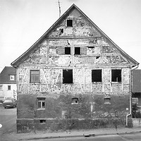 Photogrammetrische Aufnahme
Ansicht Ost, 1982 / Wohnhaus in 73084 Salach