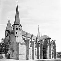 Ansicht von Südwest, 1890 (H. Schuler) / St. Peter und Paul in 74206 Bad Wimpfen - Wimpfen im Tal