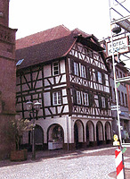 sog. Haus Strasser , Wohn- und Geschäftshaus, Ansicht von Nordosten,
Urheber: Crowell, Barbara und Robert (Architekturbüro) / sog. Haus Strasser in 75015 Bretten sog. Haus Strasser , Wohn- und Geschäftshaus, Ansicht von Nordosten,
Urheber: Crowell, Barbara und Robert (Architekturbüro) / sog. Haus Strasser in 75015 Bretten