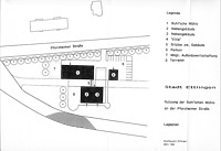 Ehem. Buhl’sche Mühle, Lageplan,
Urheber: Stadtbauamt Ettlingen / Ehem. Buhl’sche Mühle in 76275 Ettlingen Ehem. Buhl’sche Mühle, Lageplan,
Urheber: Stadtbauamt Ettlingen / Ehem. Buhl’sche Mühle in 76275 Ettlingen