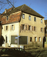 Gasthaus Krone, Ansicht von Südosten,
Urheber: Konieczny (Planungsinstitut für ländliche Siedlung ) / Gasthaus Krone in 75056 Sulzfeld Gasthaus Krone, Ansicht von Südosten,
Urheber: Konieczny (Planungsinstitut für ländliche Siedlung ) / Gasthaus Krone in 75056 Sulzfeld