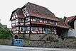 Fachwerkhaus, Ansicht von Nordwesten,
Urheber: Regierungspräsidium Karlsruhe, RPK, Ref. 26 / Fachwerkhaus in 76698 Ubstadt-Weiher-Zeutern Fachwerkhaus, Ansicht von Nordwesten,
Urheber: Regierungspräsidium Karlsruhe, RPK, Ref. 26 / Fachwerkhaus in 76698 Ubstadt-Weiher-Zeutern