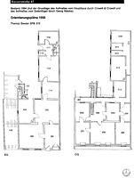 Seilerhäuschen, Grundriss EG und OG,
Urheber: Karlsruhe, Universität (TH) Aufbaustudiengang Altbauinstandsetzung, (Sonderforschungsbereich 315) / Seilerhäuschen in 76131 Karlsruhe, Innenstadt-Ost Seilerhäuschen, Grundriss EG und OG,
Urheber: Karlsruhe, Universität (TH) Aufbaustudiengang Altbauinstandsetzung, (Sonderforschungsbereich 315) / Seilerhäuschen in 76131 Karlsruhe, Innenstadt-Ost