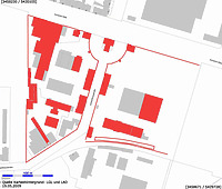 Lapeplan 2007 (Vorlage LV-BW) / Schlacht- und Viehhof in 76137 Karlsruhe, Oststadt