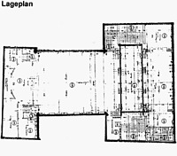 ehem. Lutherhaus, Grundriss, 1. OG., 
Urheber: Schröder Stichs Volkmann (freie Architekten) / ehem. Lutherhaus in 69115 Heidelberg-Bergheim