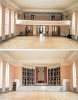 ehem. Lutherhaus, 1. OG. Großer Saal, 
Urheber: Schröder Stichs Volkmann (freie Architekten) / ehem. Lutherhaus in 69115 Heidelberg-Bergheim