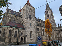 Ansicht von Norden  / Marienkirche (ev. Stadtkirche St. Maria) in 72764 Reutlingen (19.10.2022 - Christin Aghegian-Rampf)